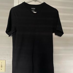 Express Shirt Mens Cotton V Neck Casual Outdoors Lightweight